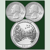America the Beautiful State Quarter Dollars (Set of 5)