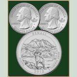 America the Beautiful State Quarter Dollars (Set of 5)