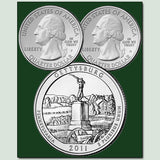 America the Beautiful State Quarter Dollars (Set of 5)