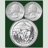 America the Beautiful State Quarter Dollars (Set of 5)