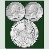 America the Beautiful State Quarter Dollars (Set of 5)