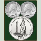 America the Beautiful State Quarter Dollars (Set of 5)