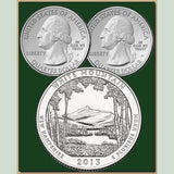 America the Beautiful State Quarter Dollars (Set of 5)