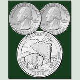 America the Beautiful State Quarter Dollars (Set of 5)