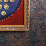 Presidential Golden Dollar Framed Collection