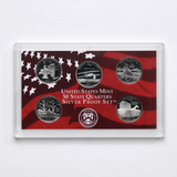 2001 State Quarter Silver Proof Set