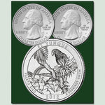 America the Beautiful State Quarter Dollars (Set of 5)