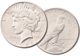1926 Peace GOD Dollar - 3 coins