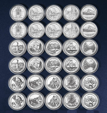 Unclaimed America the Beautiful Quarter Lots