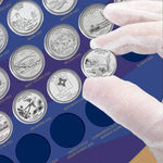 Uncirculated United States Quarter Display